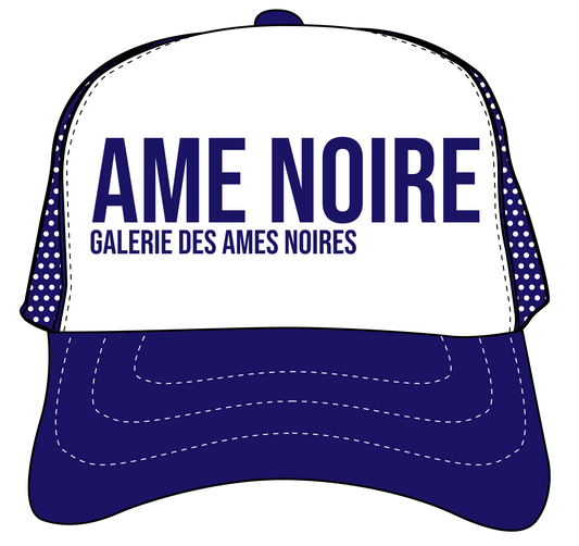 Ame Noire Signature Cap- Blue